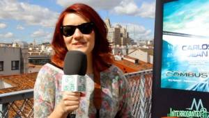 Electric Nana durante la entrevista a LosInterrogantes.com