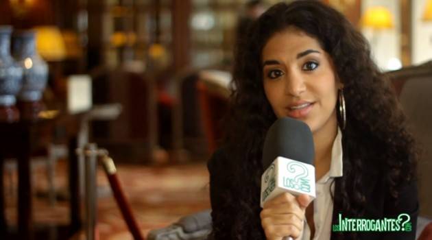 Julieta Rada durante la entrevista para LosInterrogantes.com