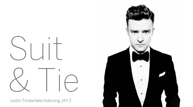 Justin Timberlake en “Suit & Tie”, el primer single de su último disco “The 20/20 Experience"