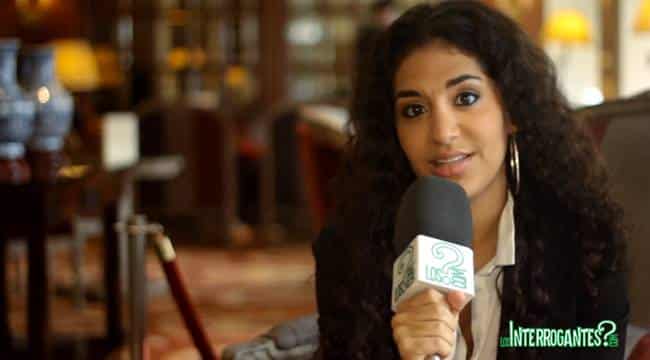 Julieta Rada durante la entrevista para LosInterrogantes.com