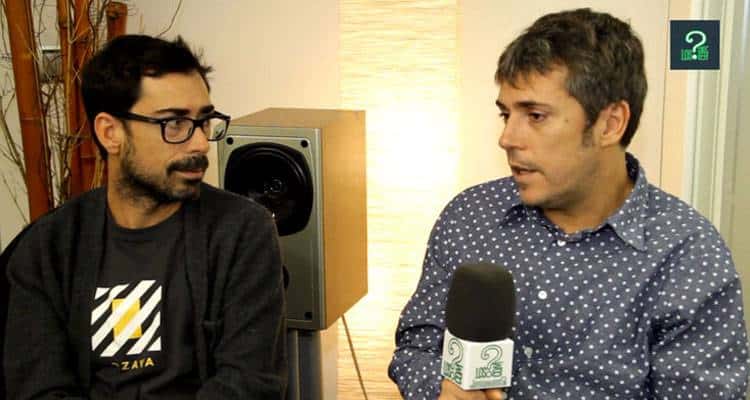 Iván y Amaro Ferreiro durante la entrevista en LosInterrogantes.com
