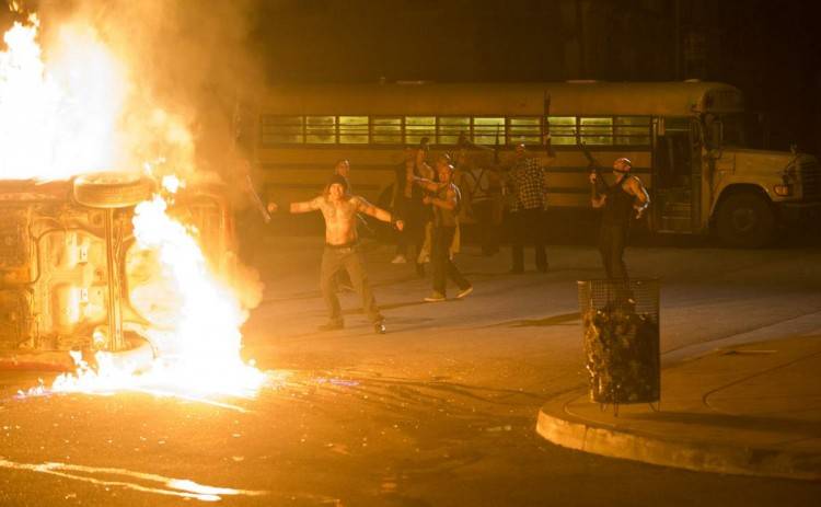 Fotograma de 'Anarchy: La noche de las bestias'