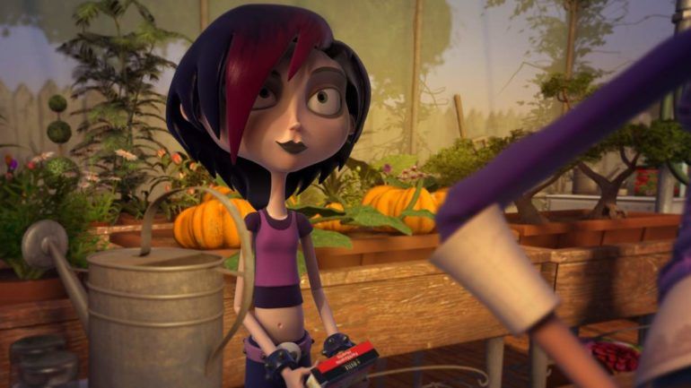 Imagen de la película de animación 'Dixie y la rebelión zombi'