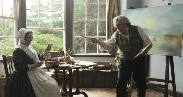 Imagen de Timothy Spall y Ruth Sheen en "Mr. Turner" (2014)
