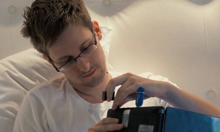 Edward Snowden, protagonista del documental "Citizenfour" (2015)