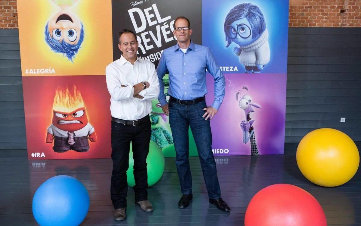 Del revés (Inside out): Entrevistas con Pete Docter (Director) y Jonas Rivera (Productor)