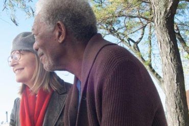 Diane Keaton y Morgan Freeman en la película 'Ático sin ascensor'