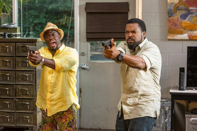 Kevin Hart e Ice Cube en la película