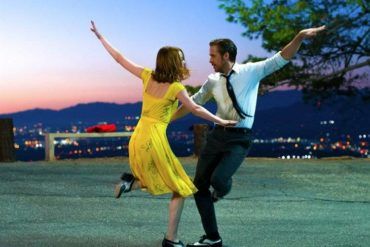Ryan Goslin y Emma Stone, en uno de los momentos musicales de La la land