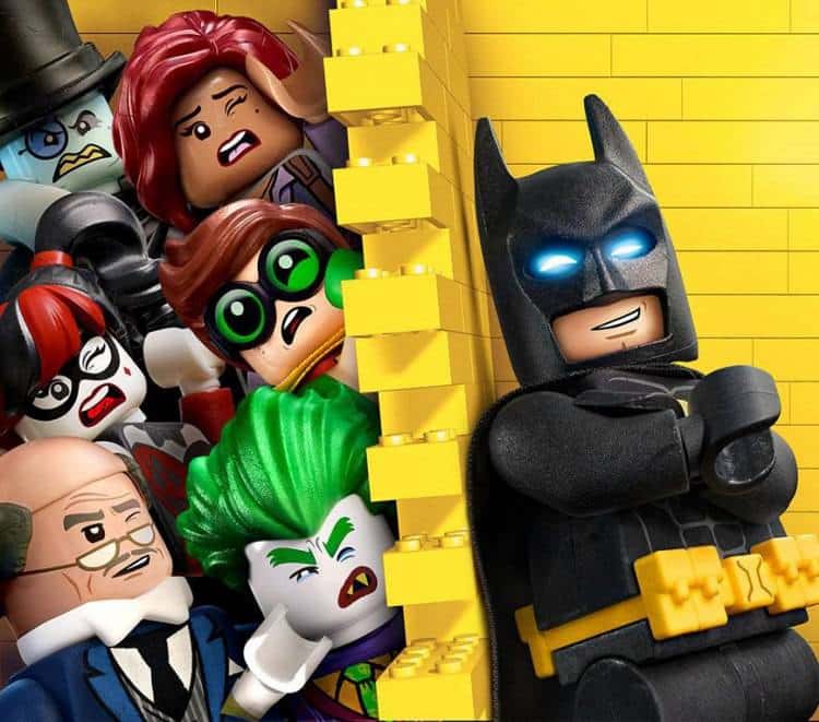 Batman y su colegas en Batman la Lego película