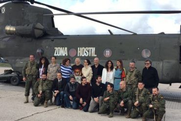 Todo el equipo que ha participado en la película Zona hostil