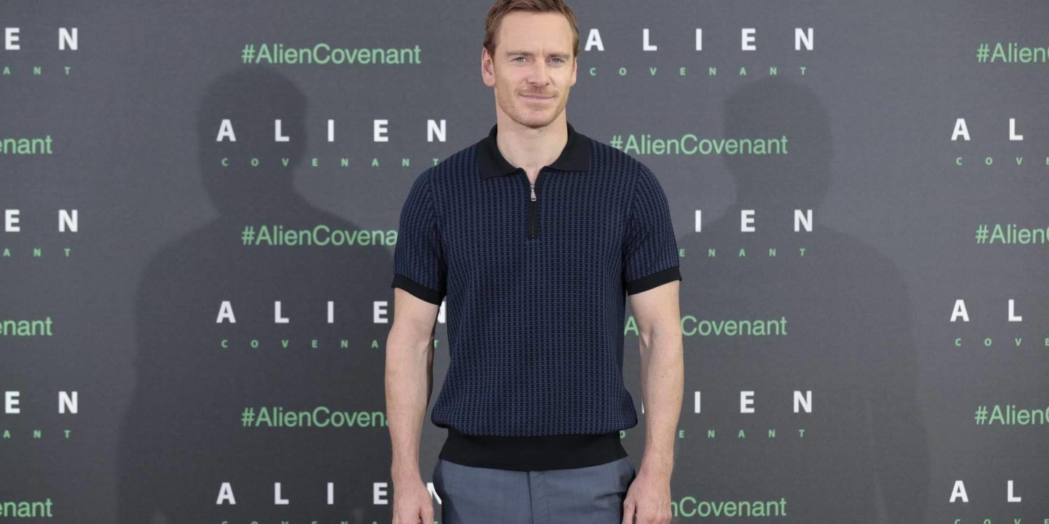 Michael Fassbender en Madrid presentando Alien Covenant