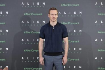Michael Fassbender en Madrid presentando Alien Covenant