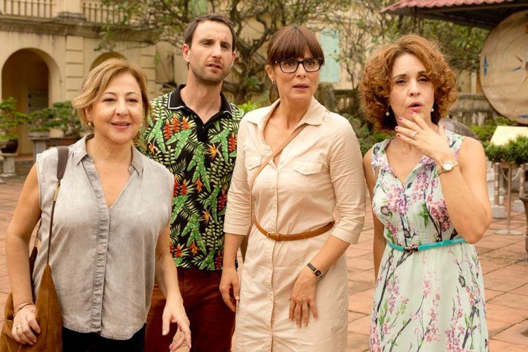Adriana Ozores, Aitana Sánchez-Gijón, Carmen Machi y Dani Rovira en "Thi Mai, rumbo a Vietnam"