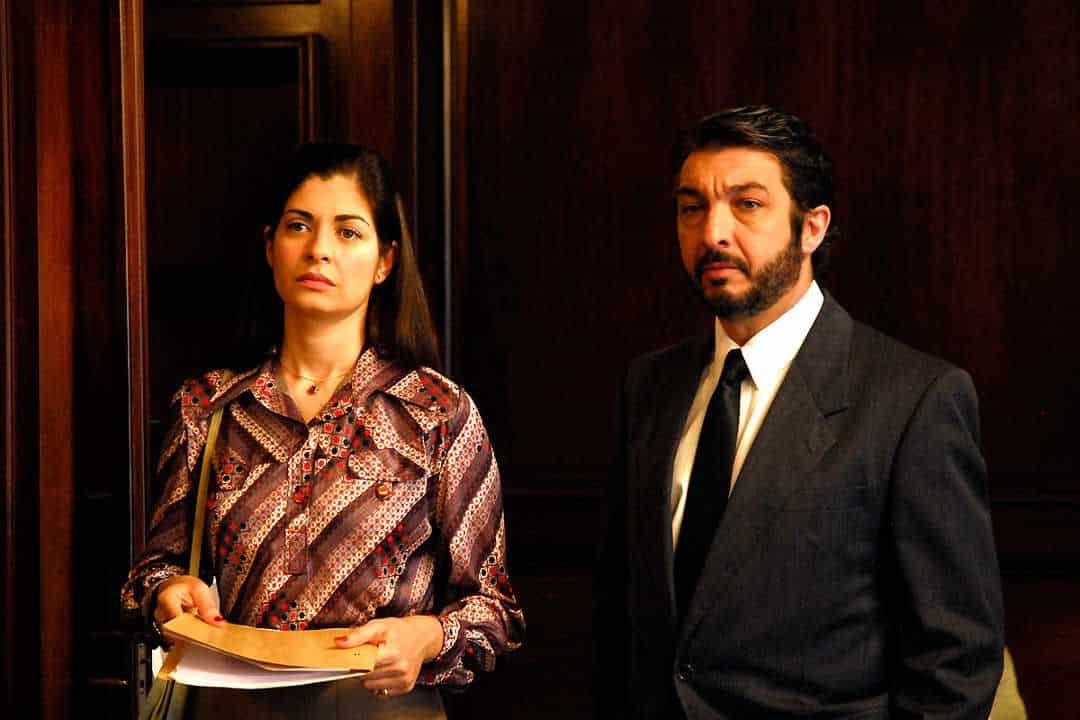 Ricardo Darín y Soledad Villamil en "En secreto de sus ojos"