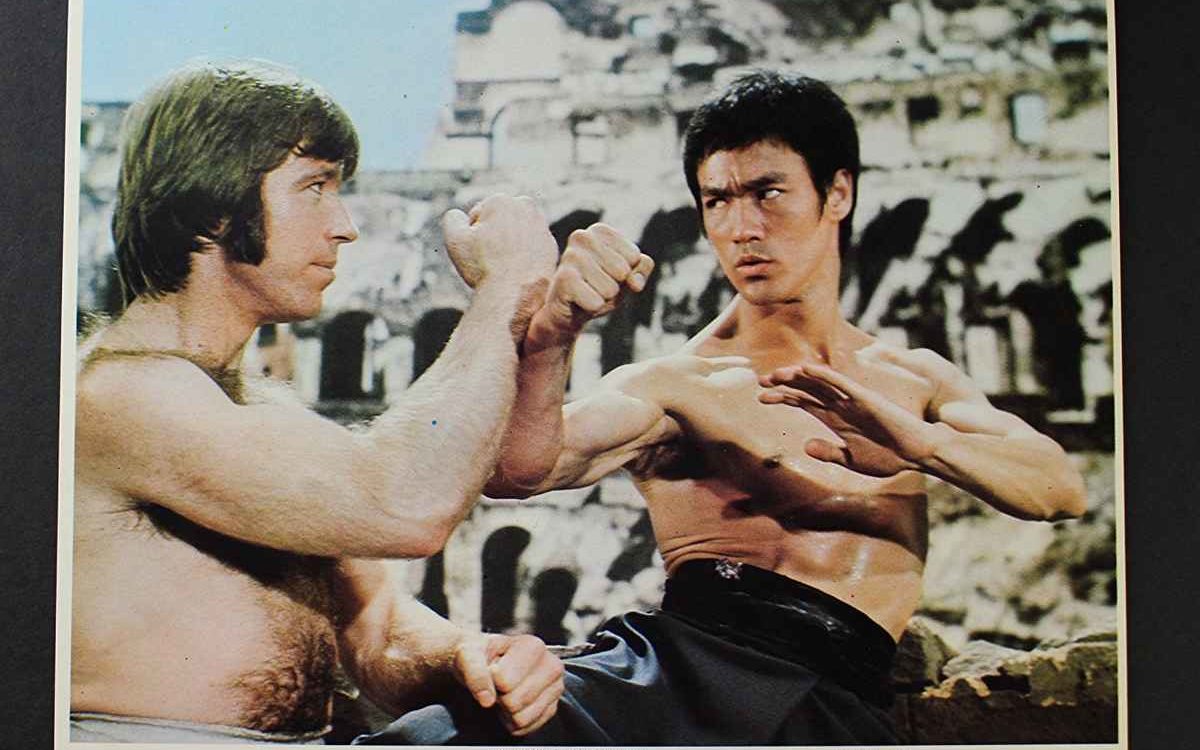 Chuck Norris Y Bruce Lee Y En El Furor Del Dragon 1972 001 1200x750