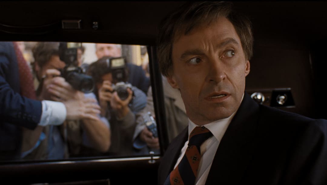 Hugh Jackman en la película "El candidato"