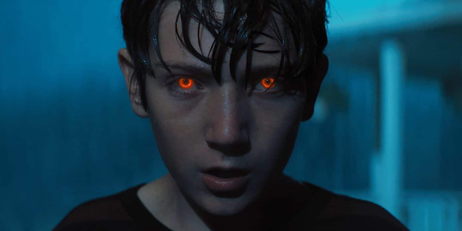 Brandon Breyer (interpretado por Jackson A. Dunn) en la película de terror 