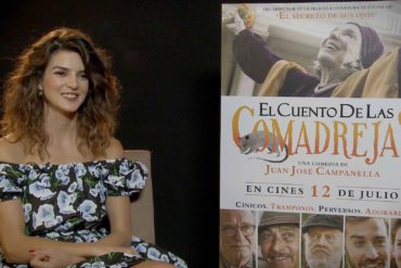 Clara Lago en la entrevista "El cuento de las comadrejas"