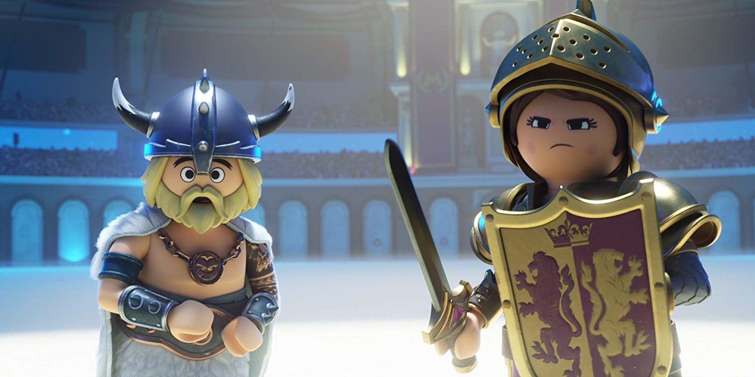Gabriel Bateman and Anya Taylor en Playmobil la pelicula