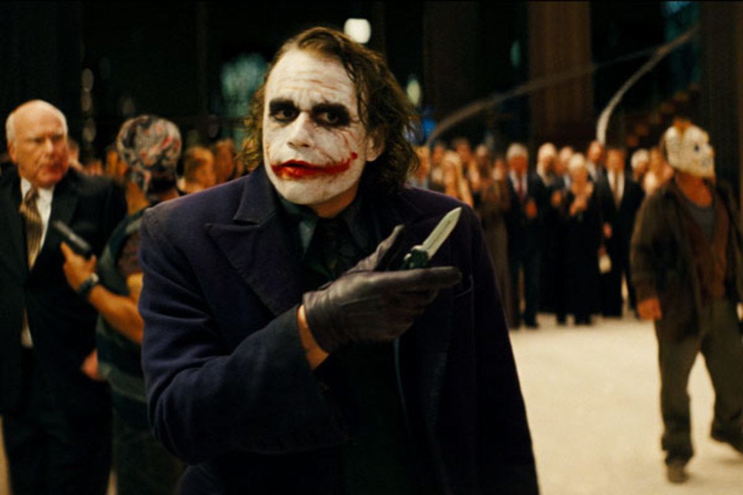 Heath Ledger es Joker