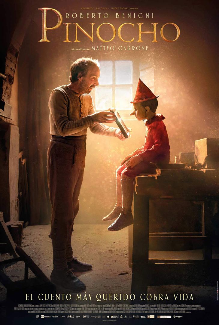 Cartel Película Pinocho 2020