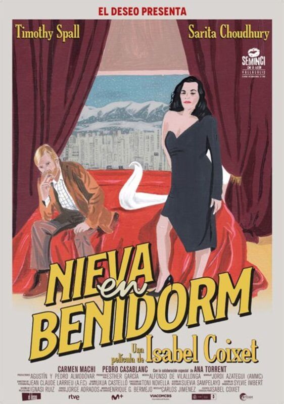 Cartel de la película Nieva en Benidorm (Estreno en España el 13 de noviembre de 2020)