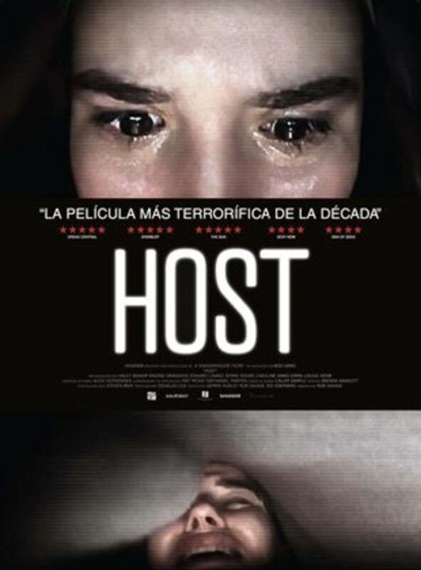 Cartel de la película Host (2020) del director Rob Savage