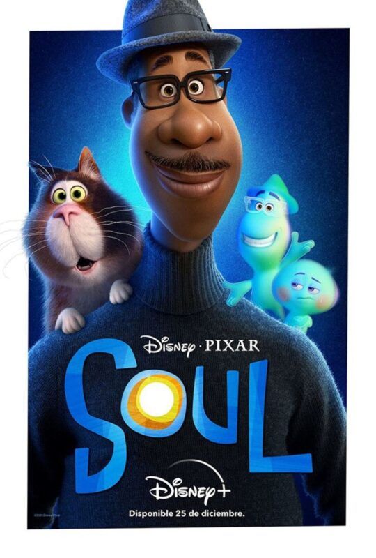 Cartel de la película Soul de Disney Plus