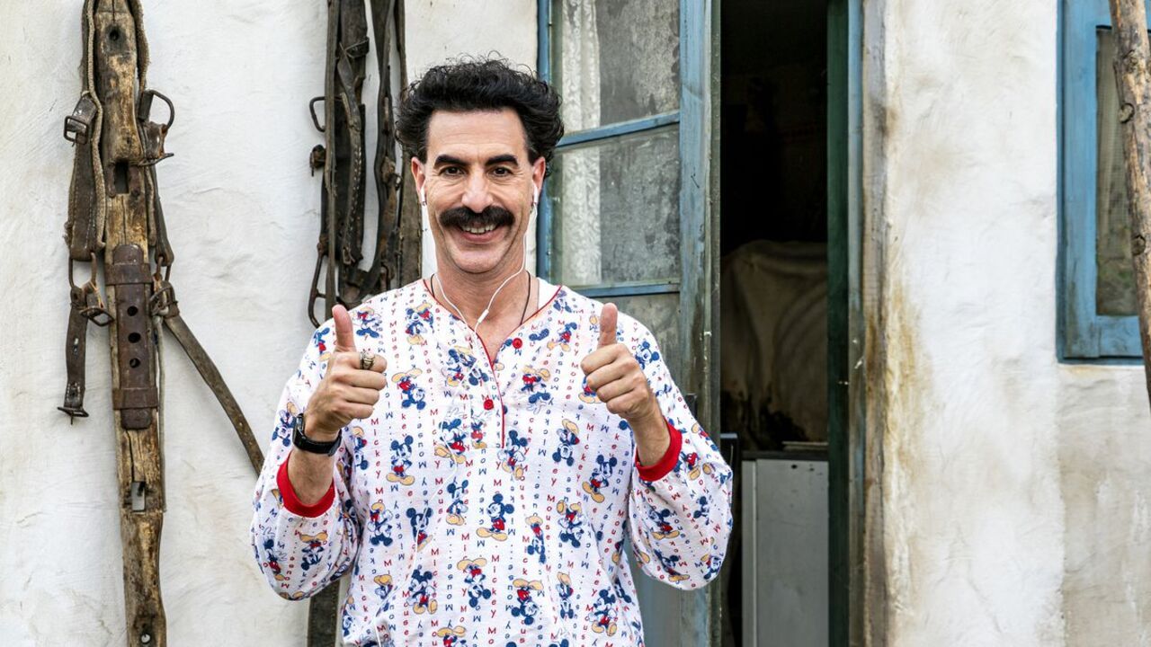 Escena de la película Borat 2 de Amazon Prime Video