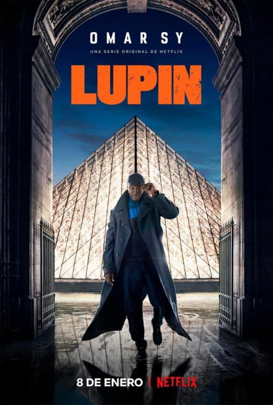 Cartel de la serie Lupin de Netflix