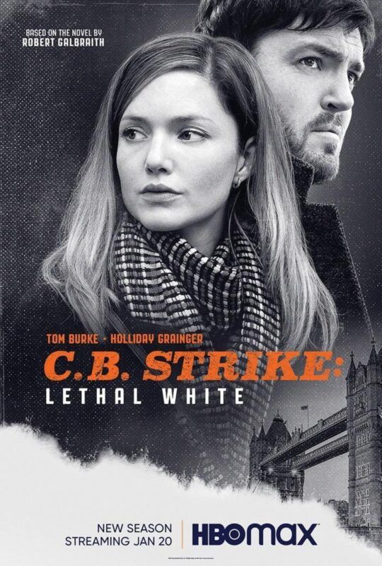 Cartel de la serie Cormoran Strike: Blanco Letal de HBO