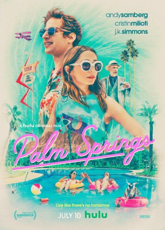 Cartel de la película Palm Springs en Movistar Plus