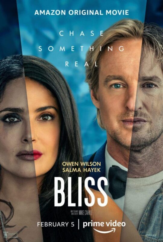 Cartel de la película Bliss 2021 (Felicidad) de Amazon Prime Video