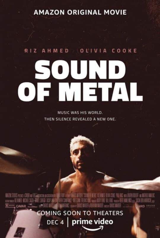 Cartel de la película Sound of Metal de Amazon Prime Video