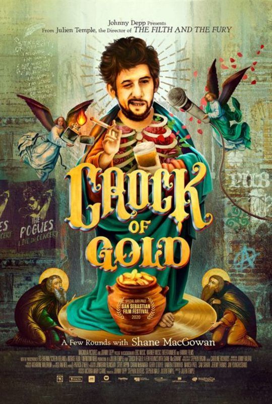 Cartel de la película documental Crock of Gold: Bebiendo con Shane MacGowan