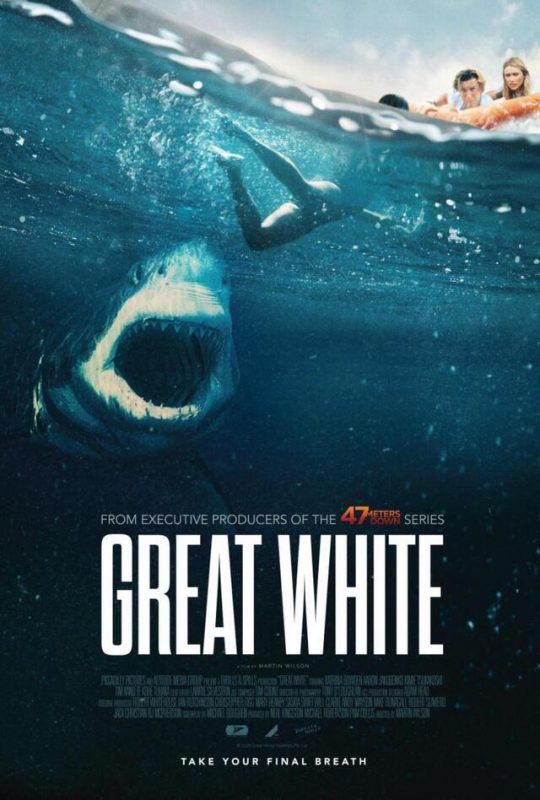 Cartel de la película Tiburón blanco (2021)