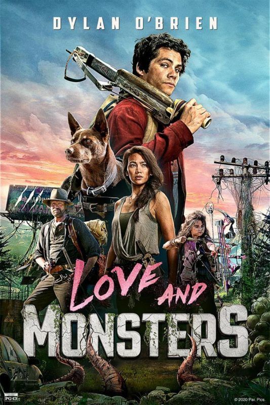 Cartel de la película De amor y monstruos de Netflix