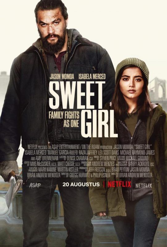 Cartel de la película Sweet girl de Netflix