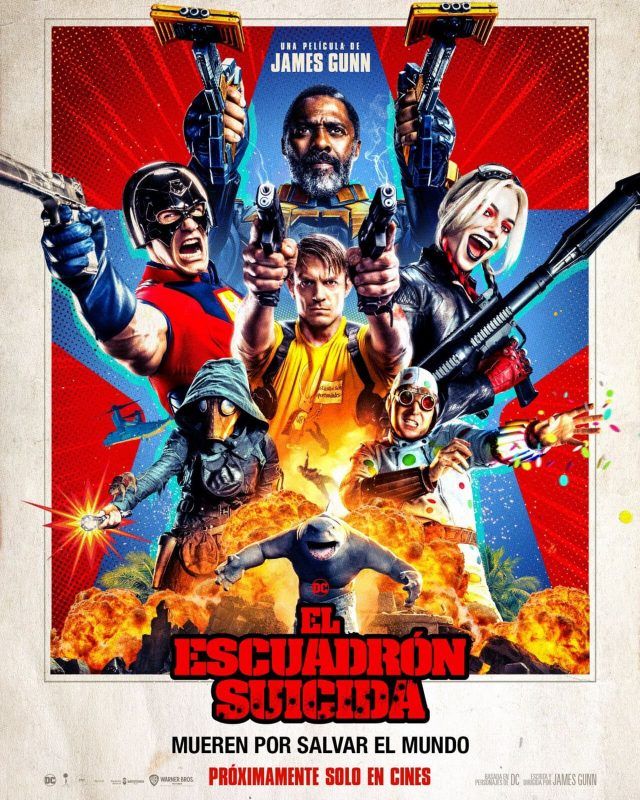 Cartel de la película El Escuadrón Suicida (2021) de James Gunn