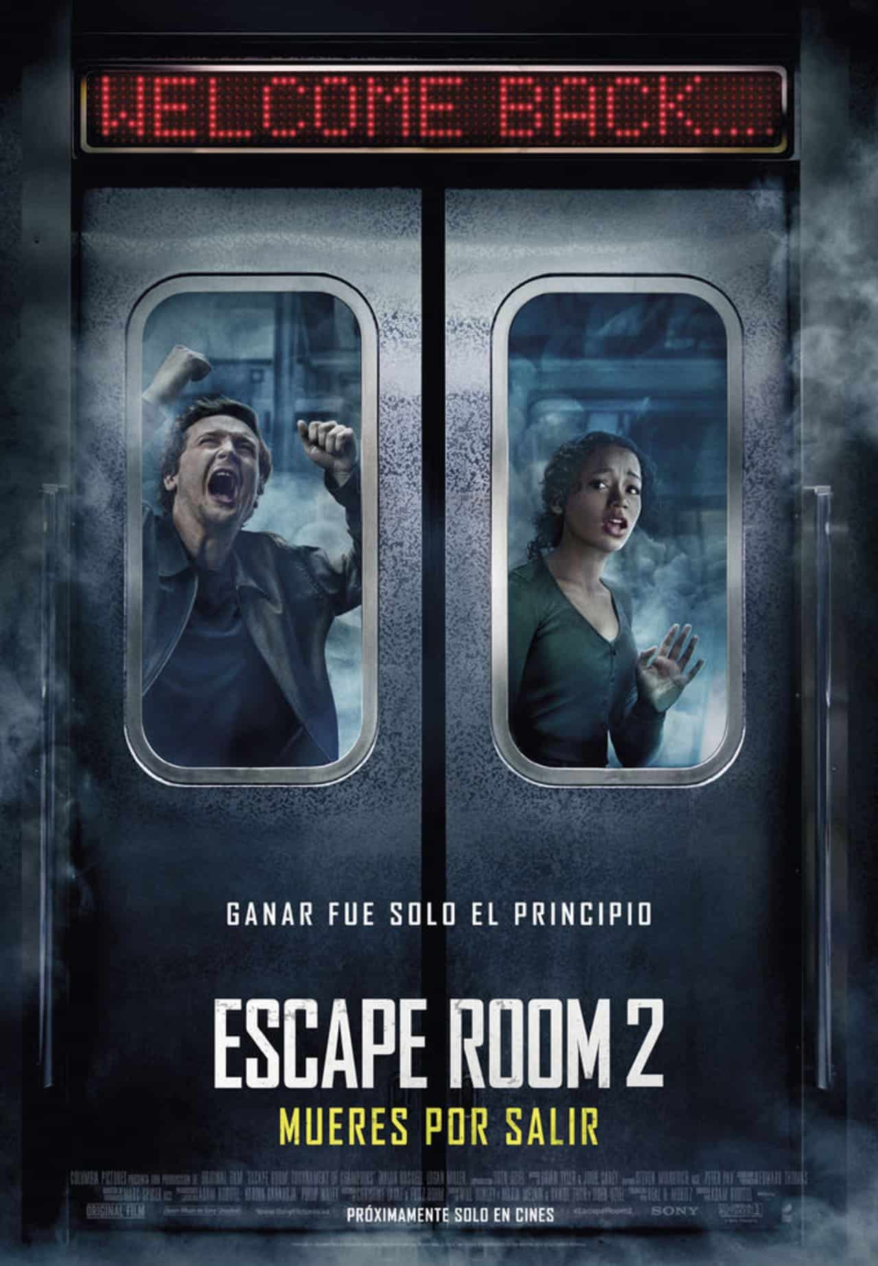 Cartel de la película Escape Room 2 Mueres por salir