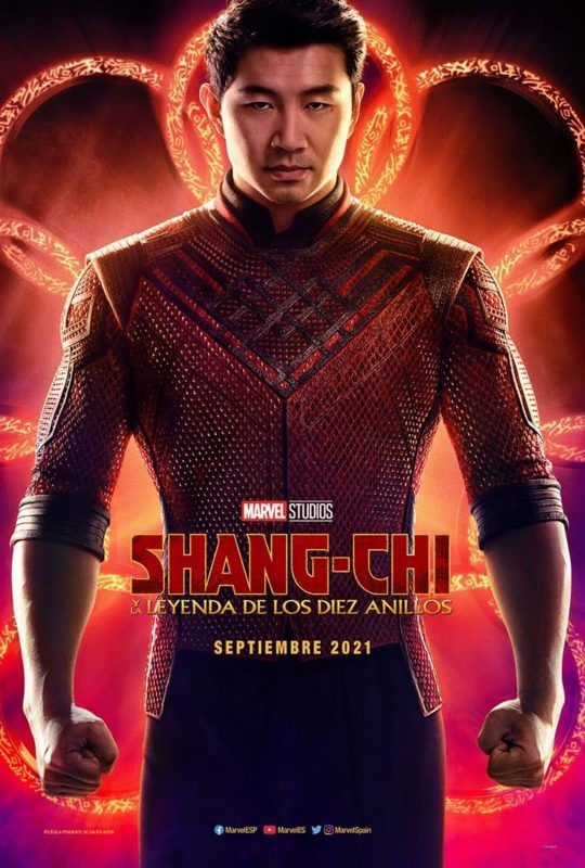 Cartel de la película Shang-Chi y la leyenda de los diez anillos
