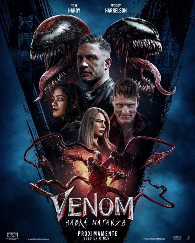 Cartel de Venom 2 Habrá matanza (2021) de Andy Serkis