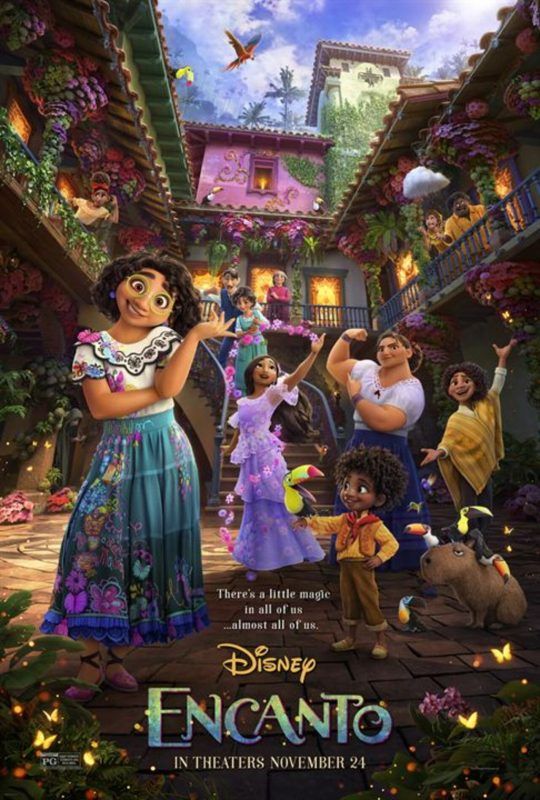 Cartel de la película Encanto de Disney