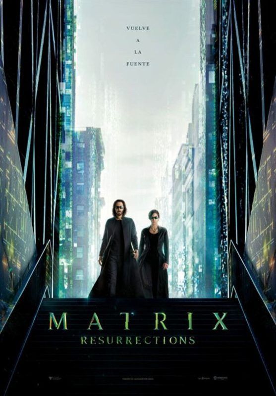 Cartel de la película Matrix Resurrections (2021)