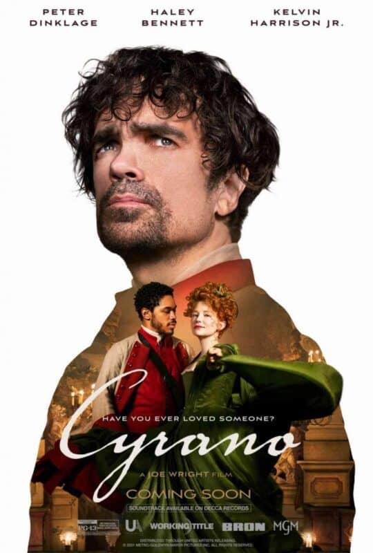 Cartel de la película Cyrano (2021) de Joe Wright