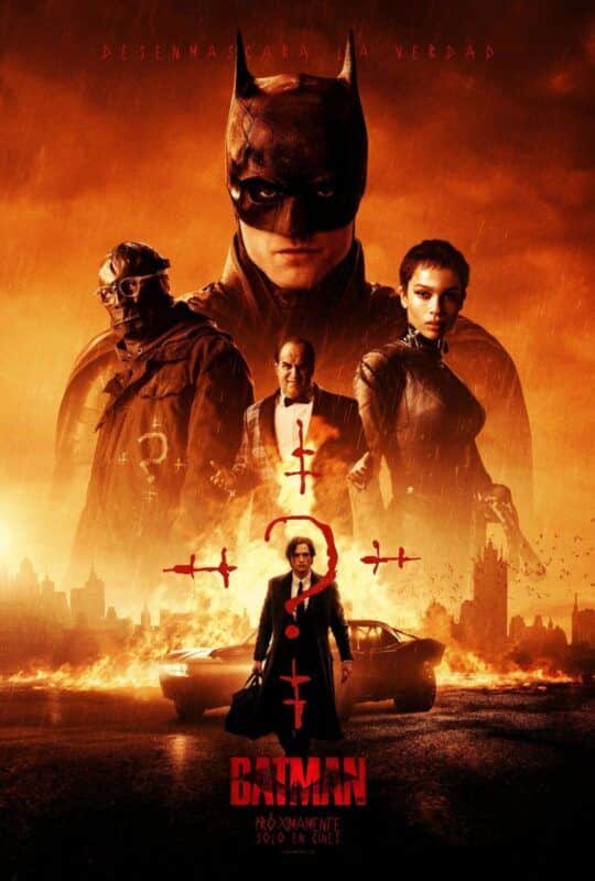 Cartel de la película The Batman (2022)