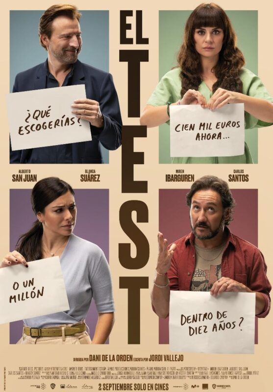 Cartel de la película El test (2022)
