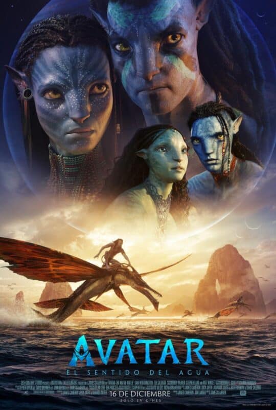 Cartel de la película Avatar 2 El sentido del agua