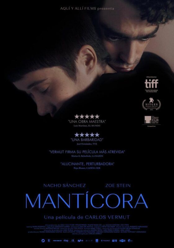 cartel de la película mantícora cartel de la película mantícora